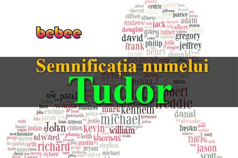 semnificatia numelui tudor|Numele Tudor .